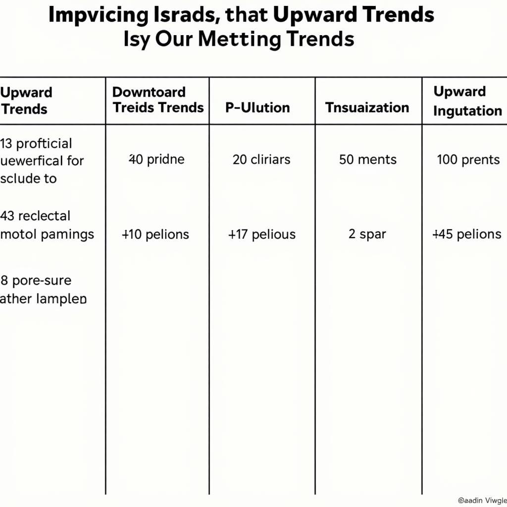Essential Vocabulary for Describing Trends in IELTS Writing Task 1