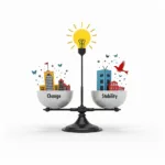 IELTS Writing Task 2: Balancing change and stability in essay writing