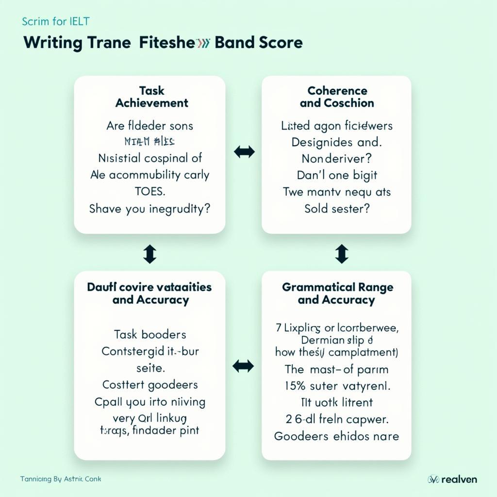 IELTS Writing Task 2 scoring criteria