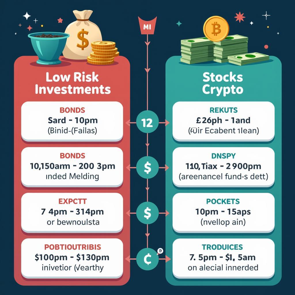 Comparative analysis of low-risk and high-risk investment strategies