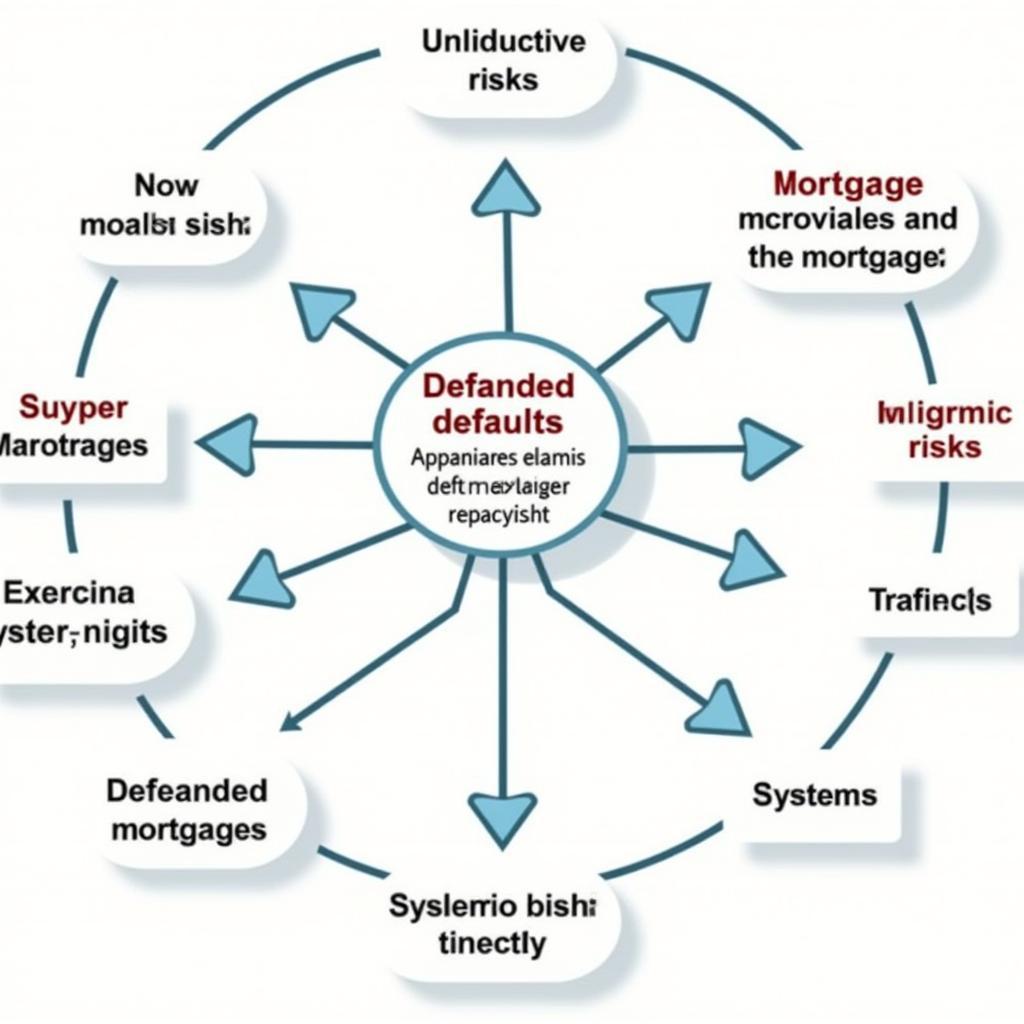 The complex relationship between mortgage defaults and banking system stability