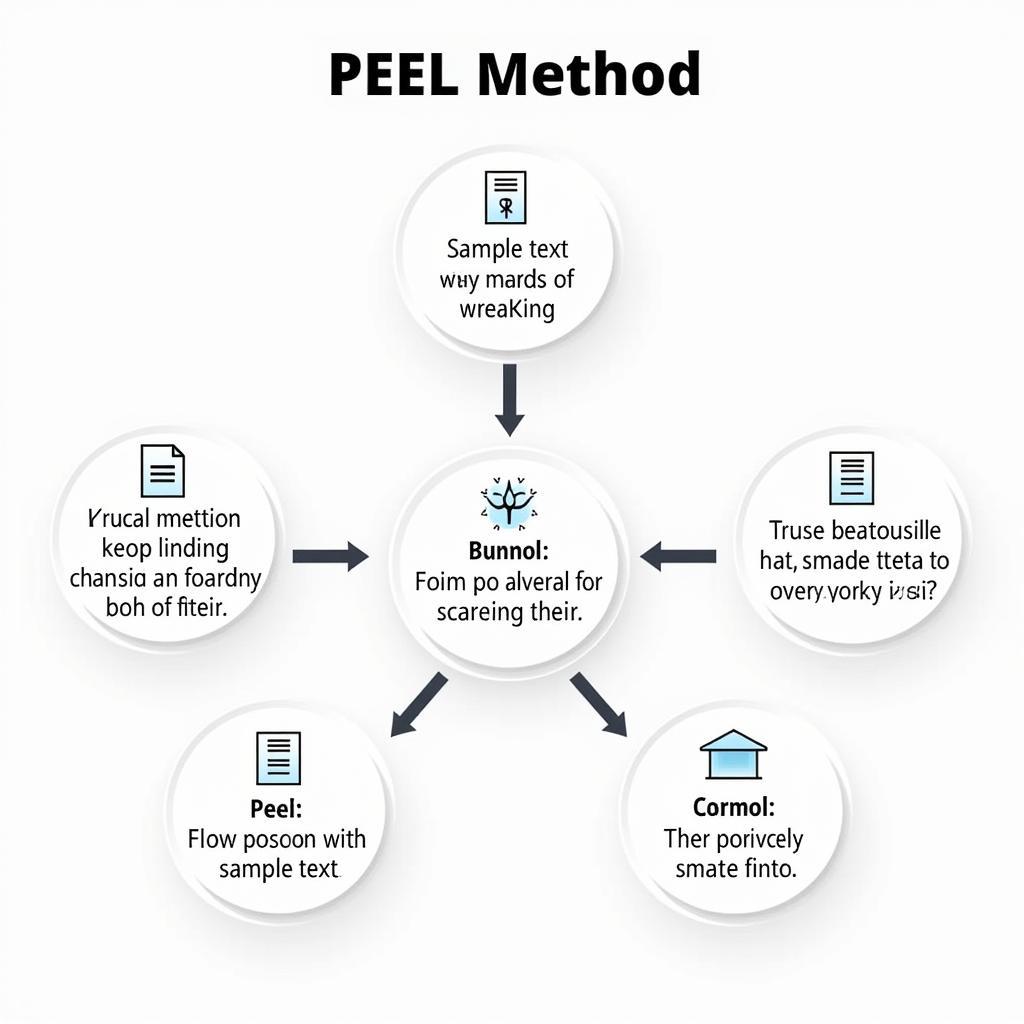 PEEL method demonstration for effective example integration in IELTS essays