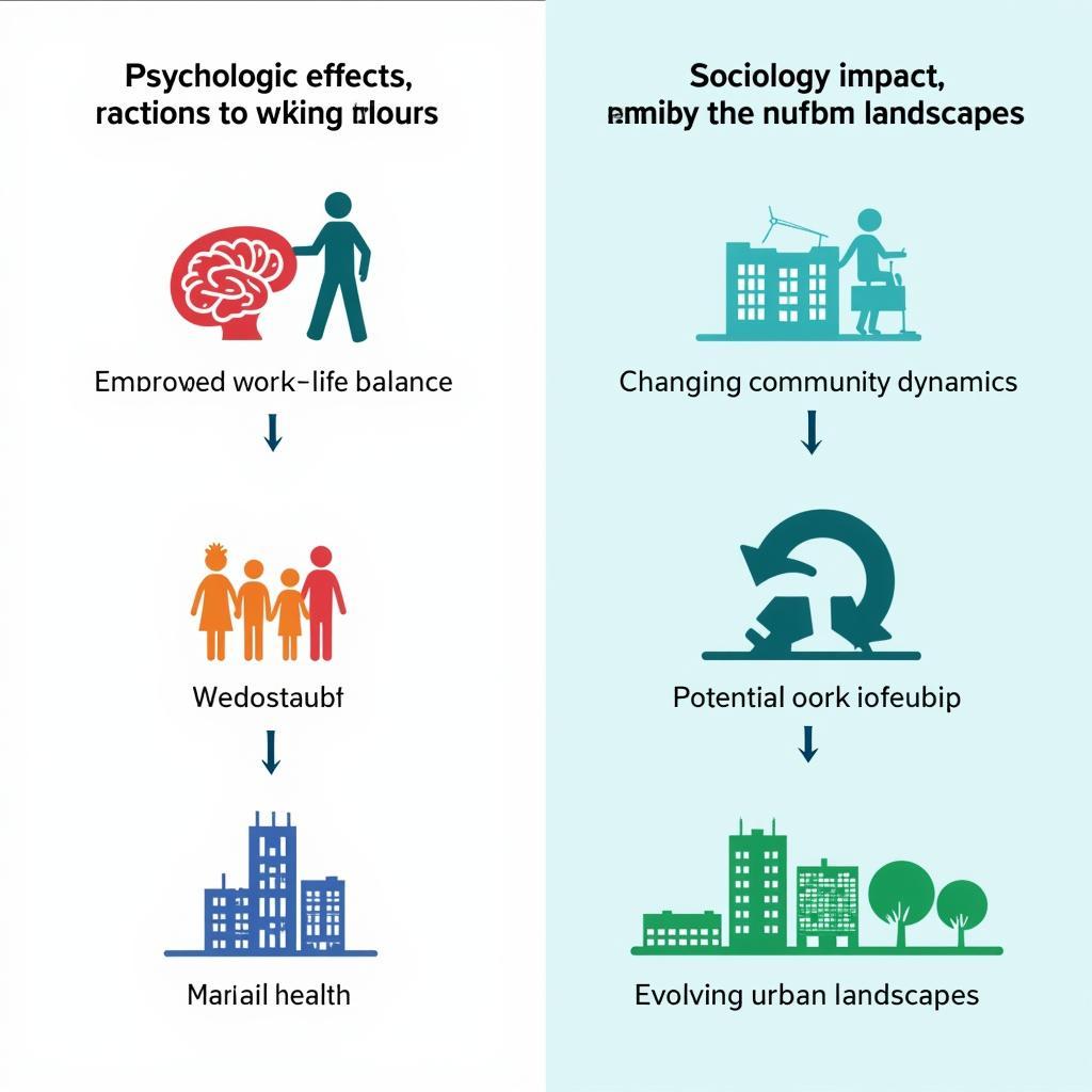 Psychological and sociological impact of flexible working hours