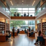 Public library funding debate showing diverse community perspectives