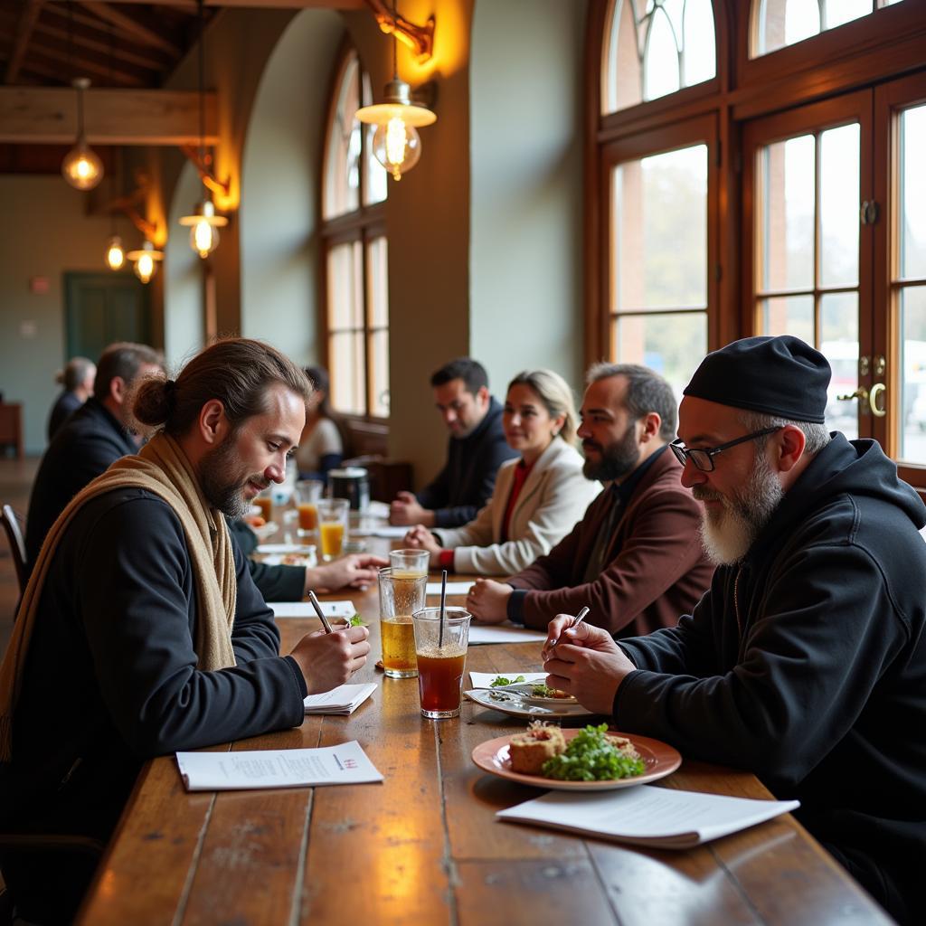 Religious communities adapting to modern needs while maintaining traditional values
