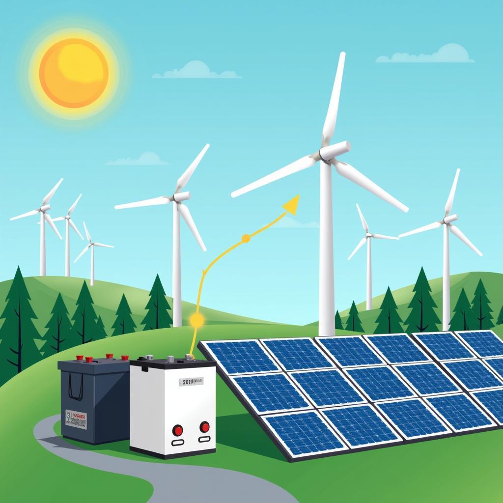 Advanced battery technology for renewable energy storage