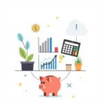 Smart Financial Planning Concept Illustration