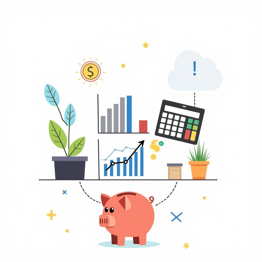 Smart Financial Planning Concept Illustration