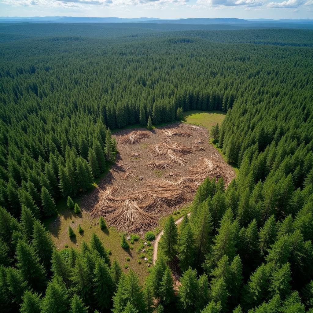 Sustainable forest management techniques for economic development