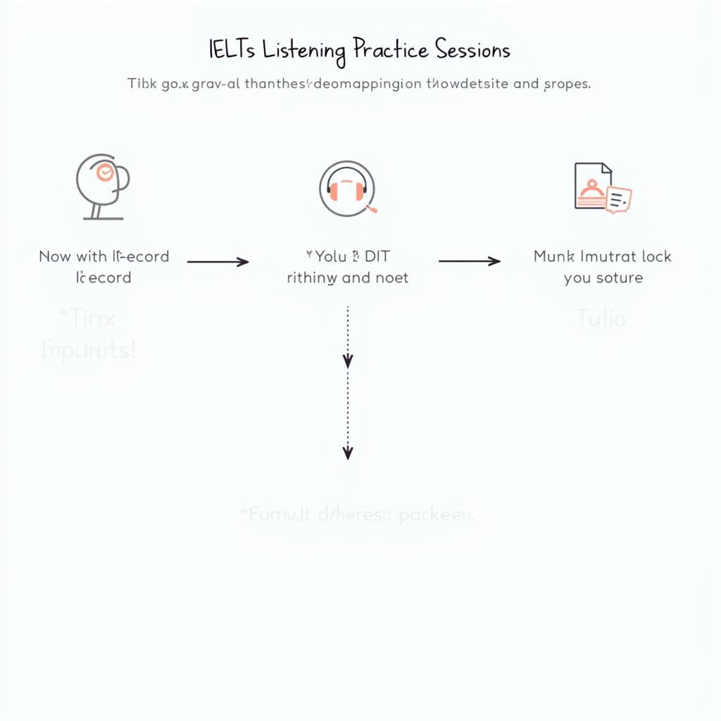 Systematic approach to IELTS listening practice