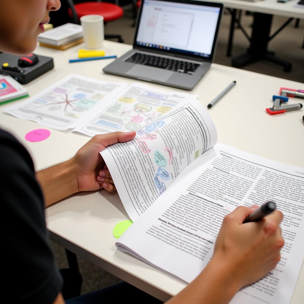Managing Technical Content in Academic Texts
