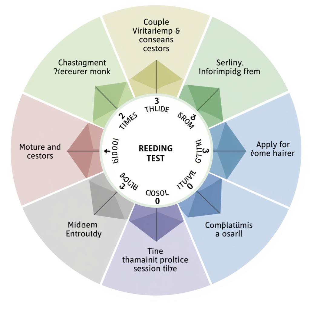 IELTS Reading Time Management Strategy Diagram