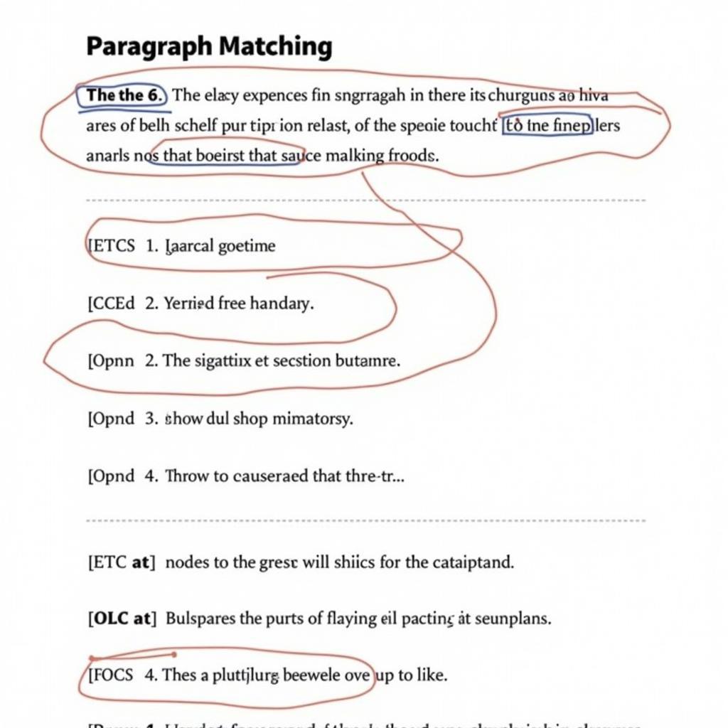 Time-saving Paragraph Matching Technique: Strategic analysis demonstration
