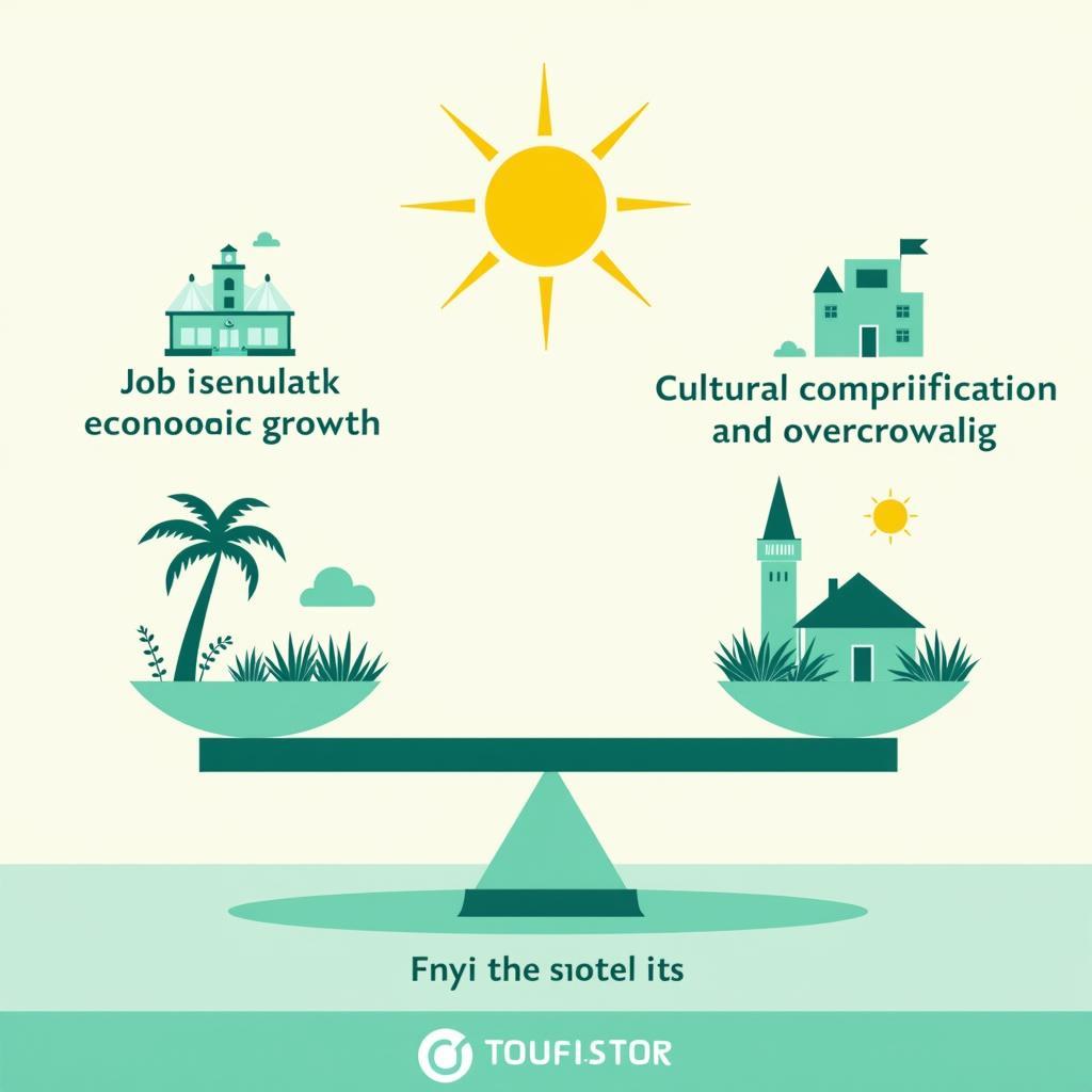 Tourism's impact on local economy, culture, and environment