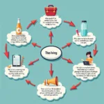 Vocabulary clusters for common IELTS topics with examples