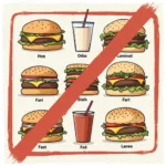 Government restrictions on unhealthy food advertising concept