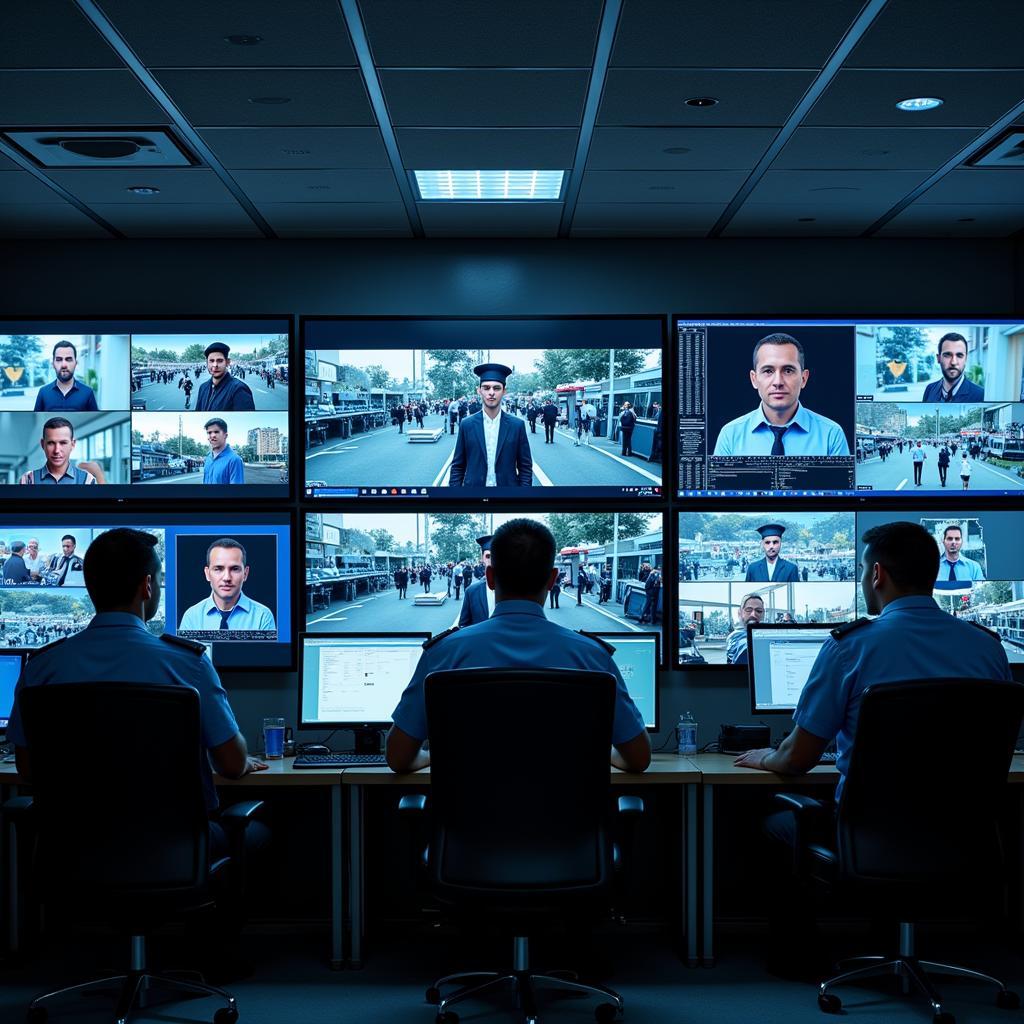AI technology being used in modern law enforcement and surveillance systems