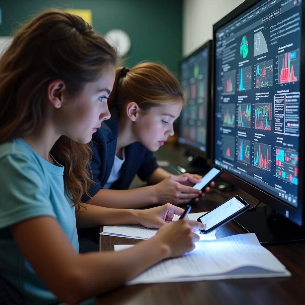 Teachers and AI systems working together to assess student work