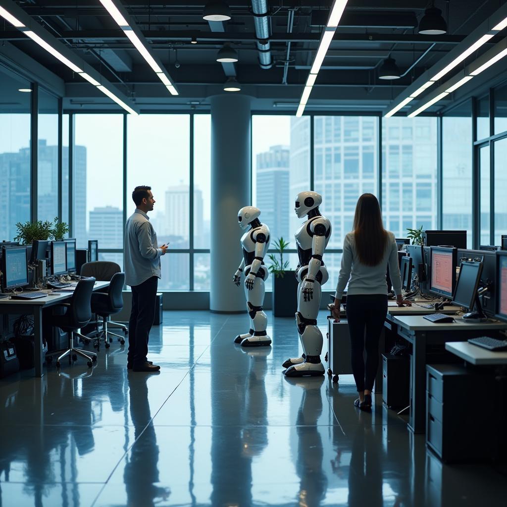 The impact of automation and artificial intelligence on modern workplace environments