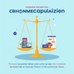 Balanced approach to online advertising showing protection and innovation