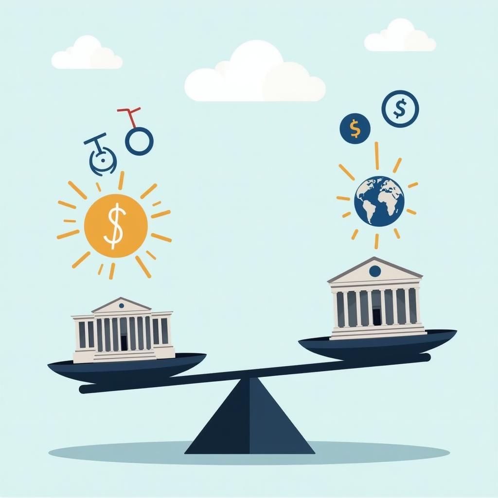 Banking regulation and financial stability illustration
