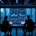 Blockchain technology revolutionizing traditional banking systems with digital innovations
