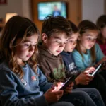 Technology's impact on children's social development and interaction patterns