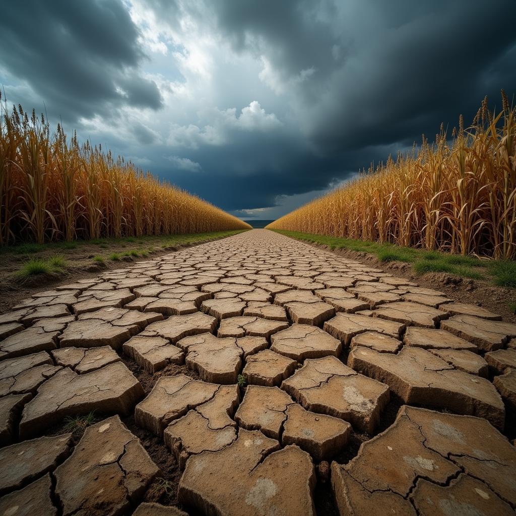 The devastating effects of climate change on agricultural productivity worldwide