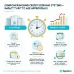The significance of credit scores and loan approvals in today's financial landscape
