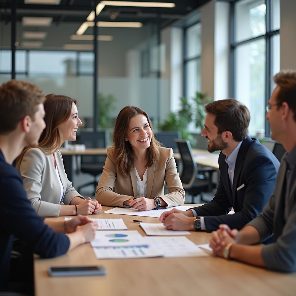 Credit union staff providing personalized financial advice to members