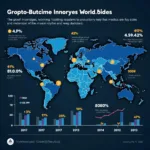 Cryptocurrency adoption trends and impact on global financial systems