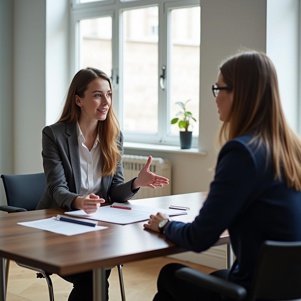 IELTS candidate discussing daily routine changes with examiner