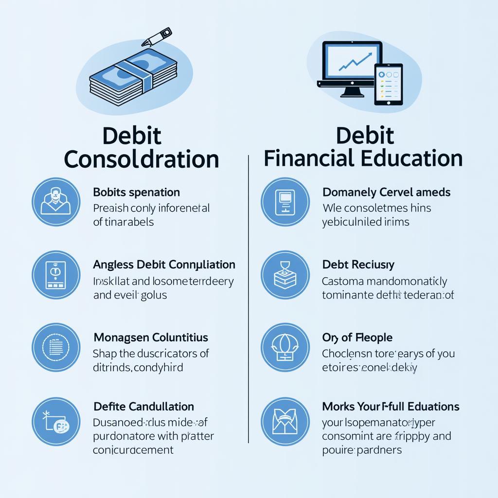 Understanding debt consolidation versus financial education approaches