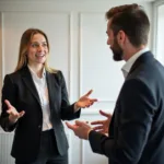 IELTS candidate explaining decision-making process during speaking test