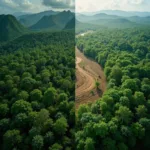 The devastating effects of deforestation on global climate and ecosystems