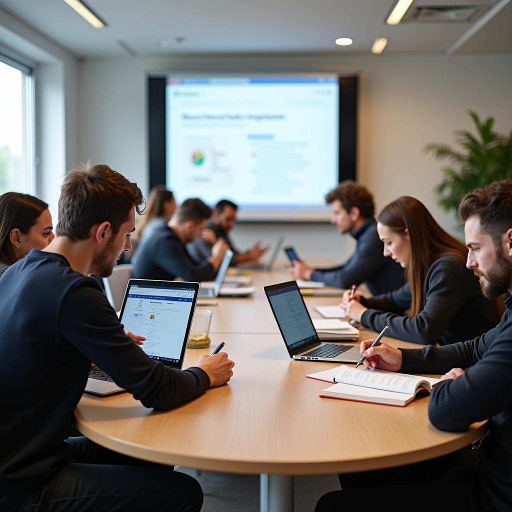 IELTS candidates preparing for digital currency essay topics