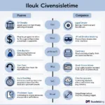 Digital currencies and traditional banking systems comparison infographic