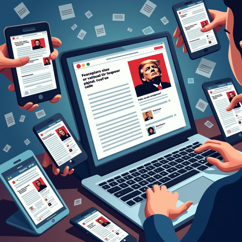 Social media platforms spreading false information affecting election outcomes