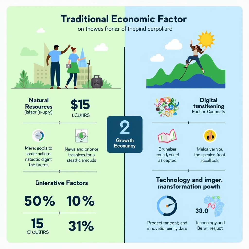 Comparison of traditional and innovative economic factors