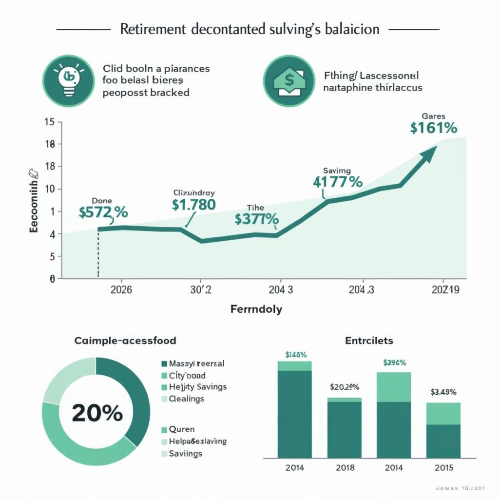 Global economic downturn effects on retirement savings visualization