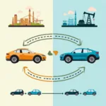 Impact of Electric Vehicles on Traditional Oil Industry