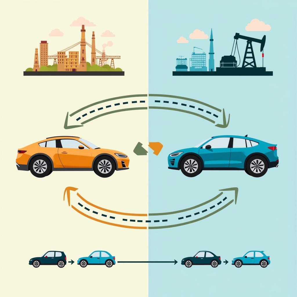 Impact of Electric Vehicles on Traditional Oil Industry
