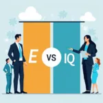 Comparison of emotional intelligence and traditional IQ in workplace success