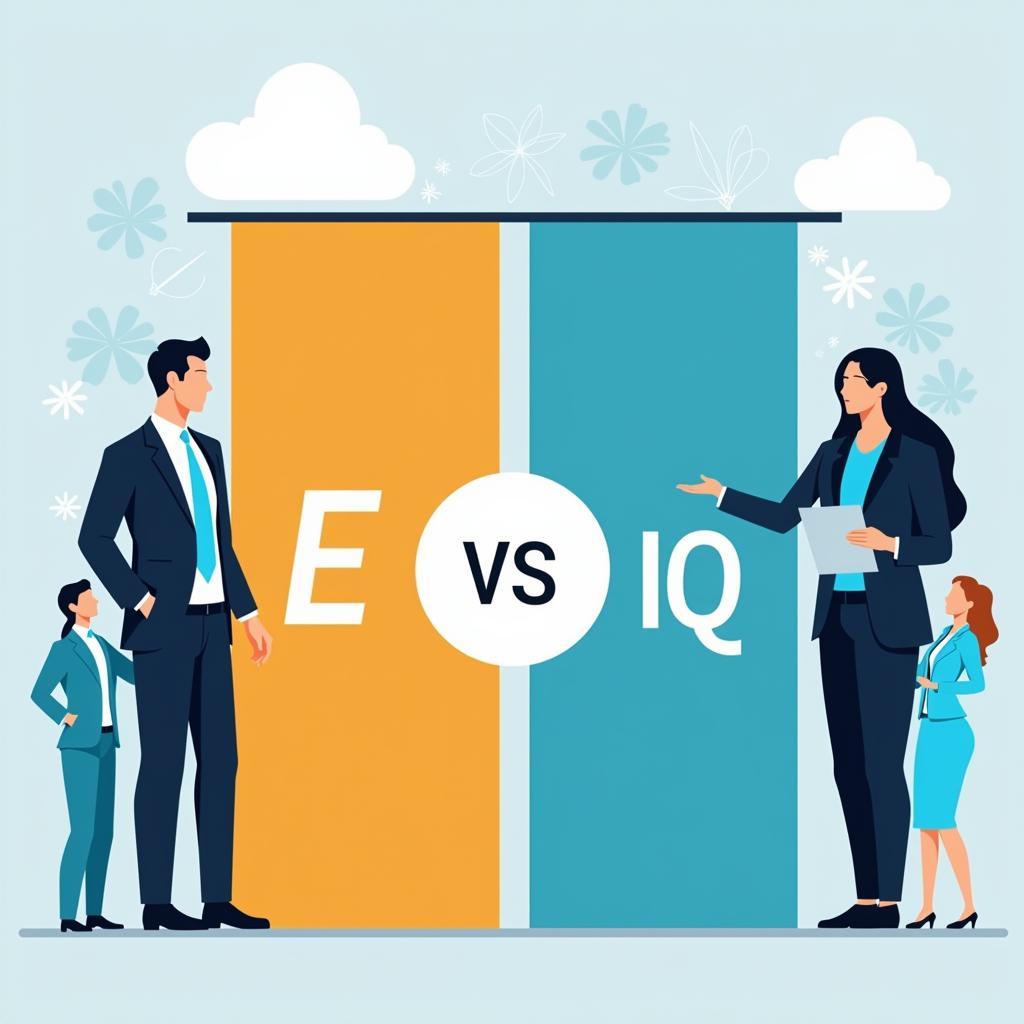 Comparison of emotional intelligence and traditional IQ in workplace success