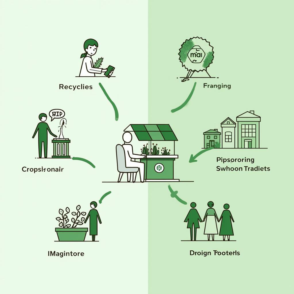 Individual and institutional environmental responsibilities comparison