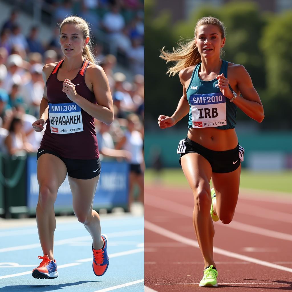 Professional Athletes Competing for Equal Prize Money