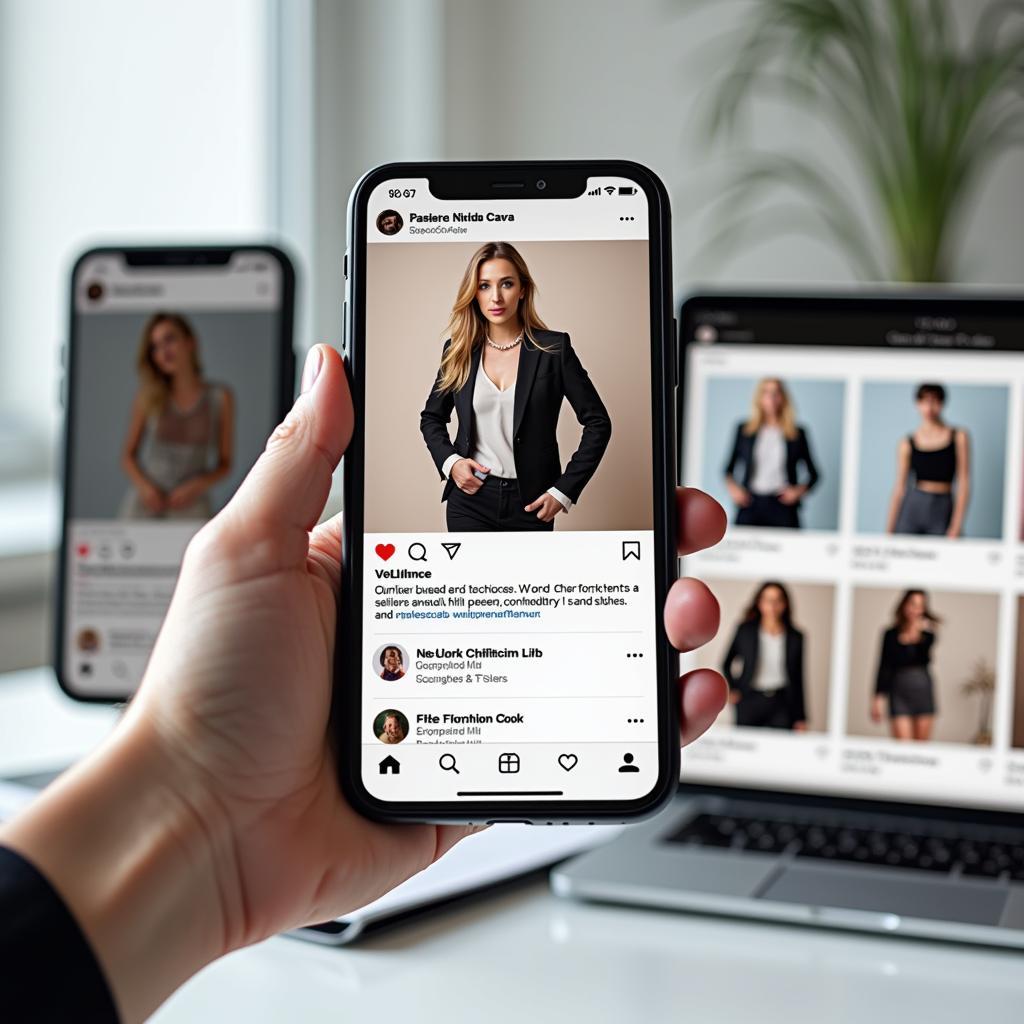 Fashion trends influencing consumer behavior through social media platforms