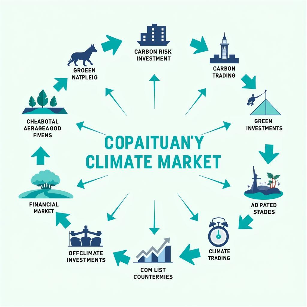Financial markets and climate change interconnected relationship