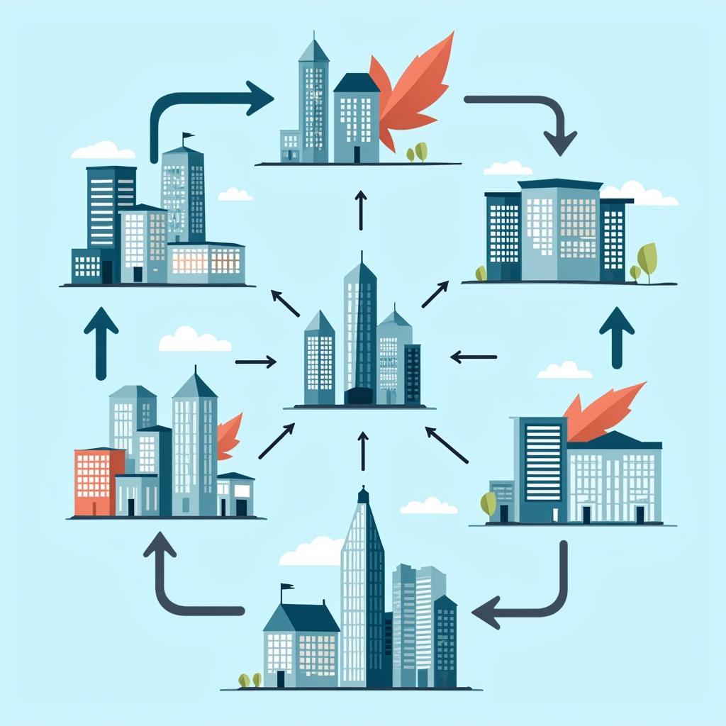 Foreign investment impact discussion showing global business connections