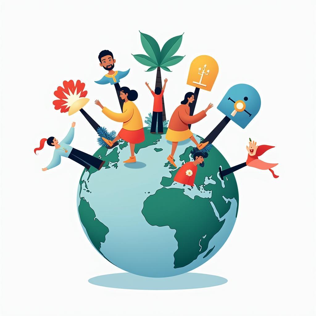 Global culture versus cultural diversity in modern world